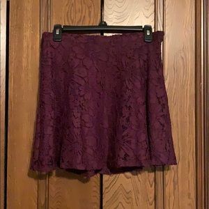 lace skirt